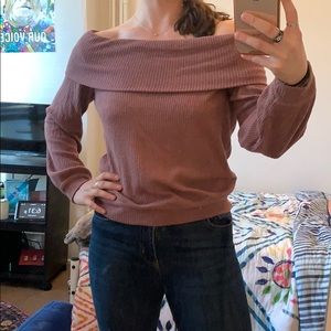 Off the Shoulder Sweater